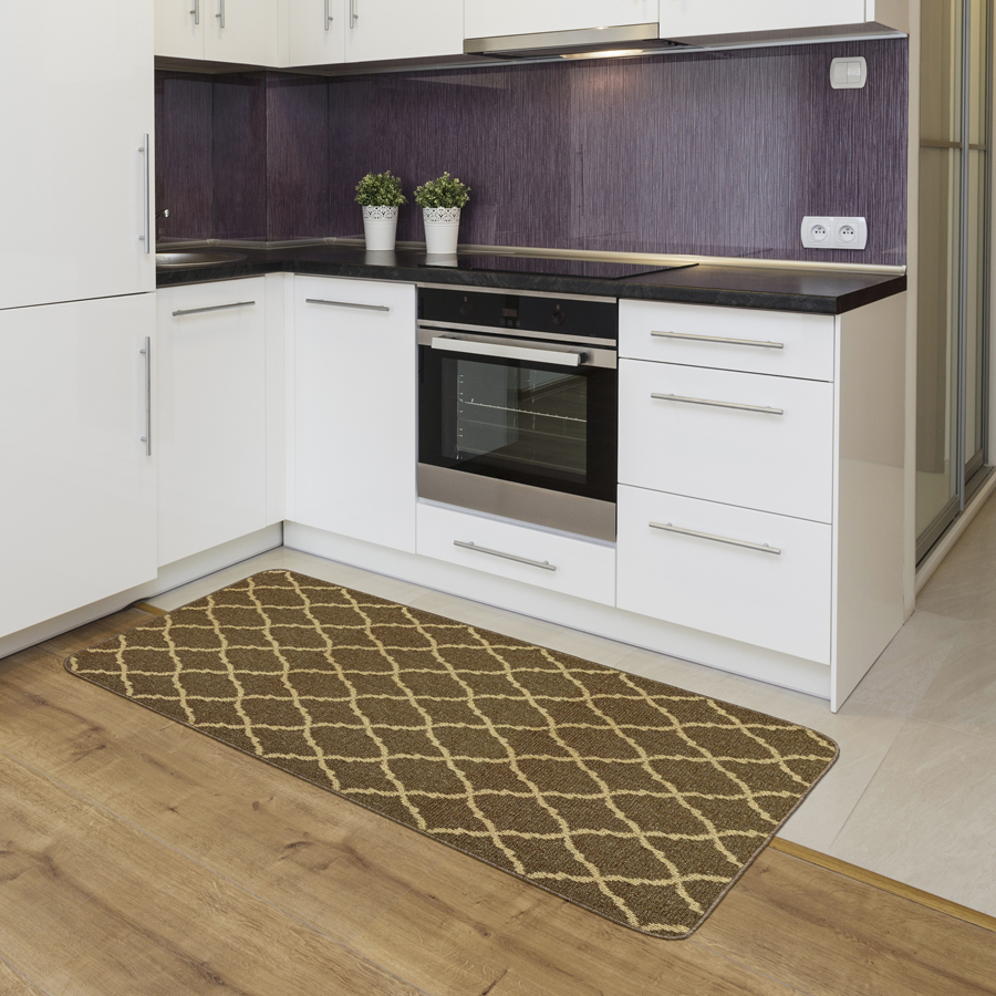 Μοκέτα στα Μέτρα σας με Αντιολισθητικό Υπόστρωμα Newhome Cardiff (Κάρντιφ) 12 Καστανό-Κρεμ