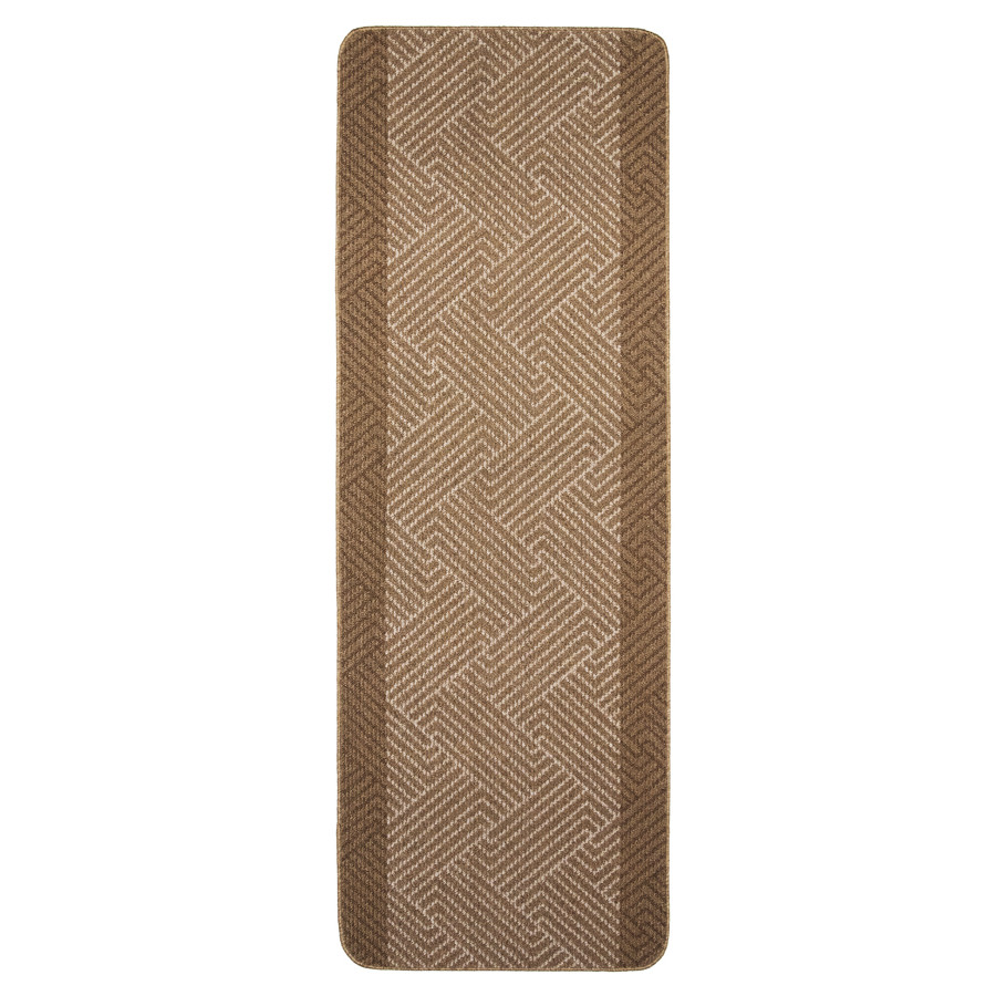 Διάδρομος στα μέτρα σας με Αντιολισθητικό Υπόστρωμα (Φάρδος 0,80μ) Newhome Κάρμελ (Carmel) Καστανό