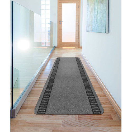 Διάδρομος στα μέτρα σας Αντιολισθητικό Υπόστρωμα (Φάρδος 0,67μ) Newhome Καζίνο (Casino) Γκρι