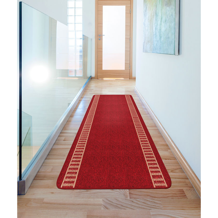 Διάδρομος στα μέτρα σας Αντιολισθητικό Υπόστρωμα (Φάρδος 0,67μ) Newhome Καζίνο (Casino) Κόκκινο