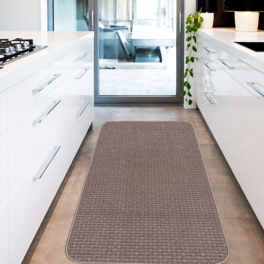 Διάδρομος στα μέτρα σας με Αντιολισθητικό Υπόστρωμα (Φάρδος 0,80μ) Newhome Chloe (Κλοέ) 02 Έβενος