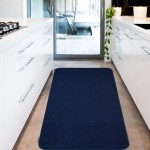 Διάδρομος στα μέτρα σας με Αντιολισθητικό Υπόστρωμα (Φάρδος 0,67μ) Newhome Chloe (Κλοέ) 80 Navy Blue