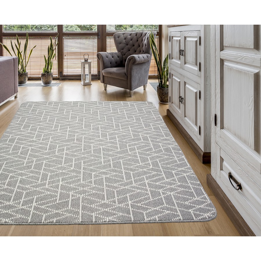 Μοκέτα στα Μέτρα σας με Αντιολισθητικό Υπόστρωμα Newhome Dover (Ντόβερ) 39 Γκρι-Ζαχαρί