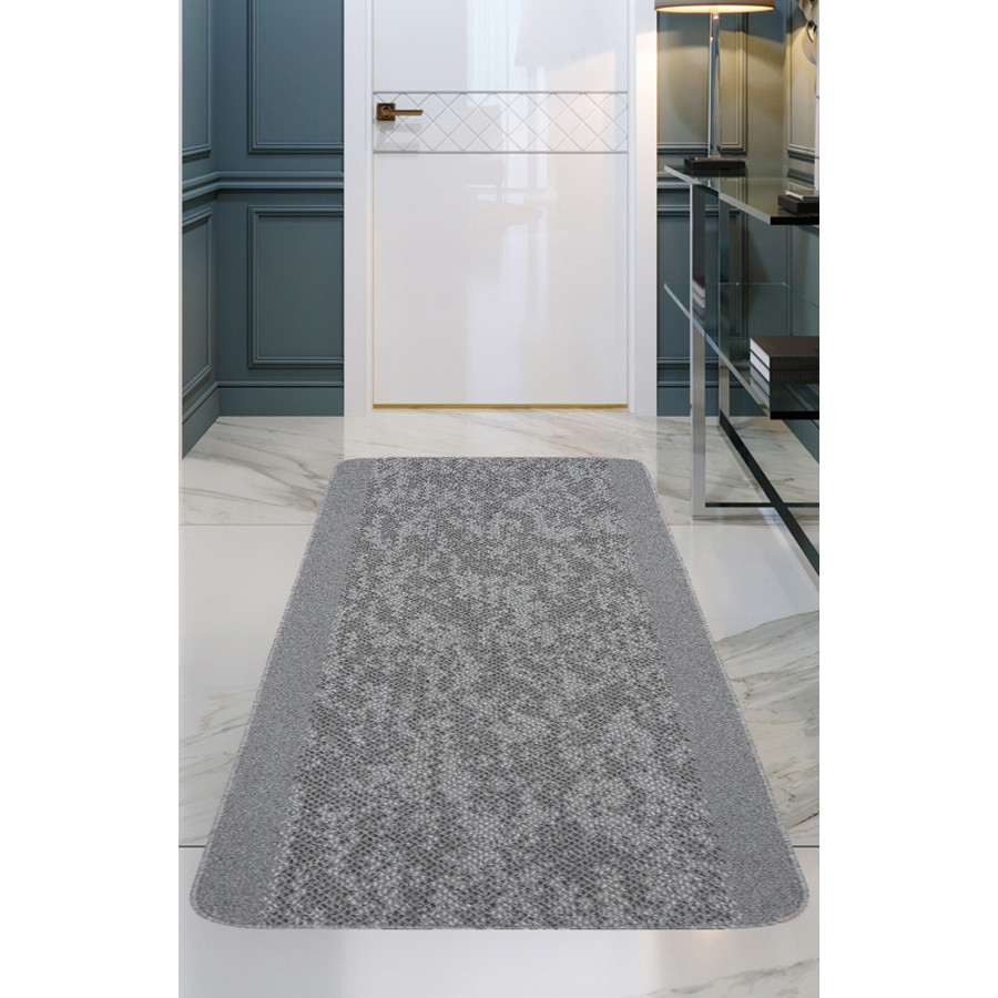 Διάδρομος στα μέτρα σας Αντιολισθητικό Υπόστρωμα (Φάρδος 0,80μ) Newhome Γκρανάιτ (Granite) Γκρι