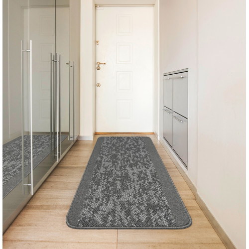 Διάδρομος στα μέτρα σας Αντιολισθητικό Υπόστρωμα (Φάρδος 0,80μ) Newhome Γκρανάιτ (Granite) Μολυβί