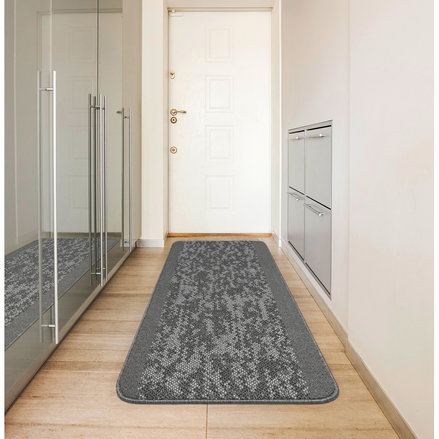 Διάδρομος στα μέτρα σας Αντιολισθητικό Υπόστρωμα (Φάρδος 0,67μ) Newhome Γκρανάιτ (Granite) Μολυβί