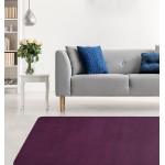 Μοκέτα (133x190) με Αντιολισθητικό Υπόστρωμα Newhome Hamilton (Χάμιλτον) 03 Μελιτζανί