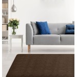 Μοκέτα (160x230) με Αντιολισθητικό Υπόστρωμα Newhome Hamilton (Χάμιλτον) 50 Σοκολατί