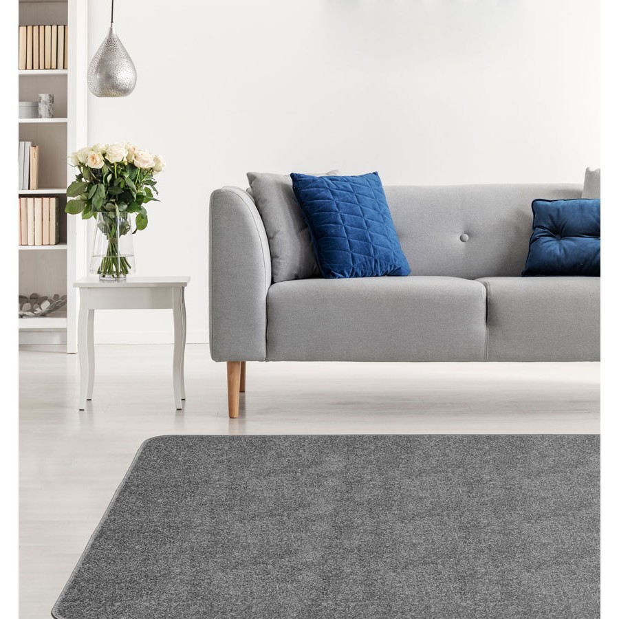 Μοκέτα στα Μέτρα σας με Οικολογικό Υπόστρωμα Newhome Hamilton (Χάμιλτον) 77 Σίλβερ