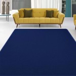 Μοκέτα (133x190) με Αντιολισθητικό Υπόστρωμα Newhome Lilly (Λίλλυ) 80 Navy Blue