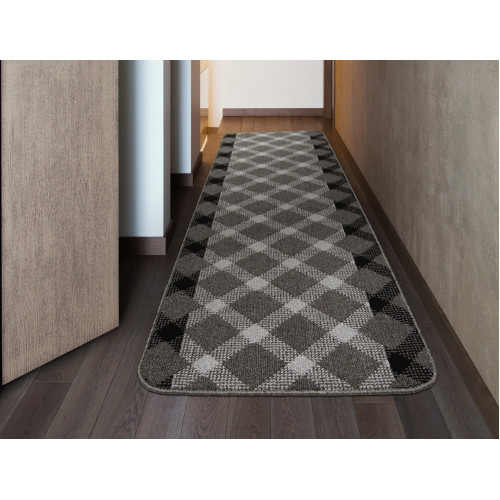 Διάδρομος στα μέτρα σας Αντιολισθητικό Υπόστρωμα (Φάρδος 0,67μ) Newhome Μάγκι (Maggie) Μολυβί