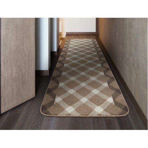 Διάδρομος στα μέτρα σας Αντιολισθητικό Υπόστρωμα (Φάρδος 0,80μ) Newhome Μάγκι (Maggie) Μόκα