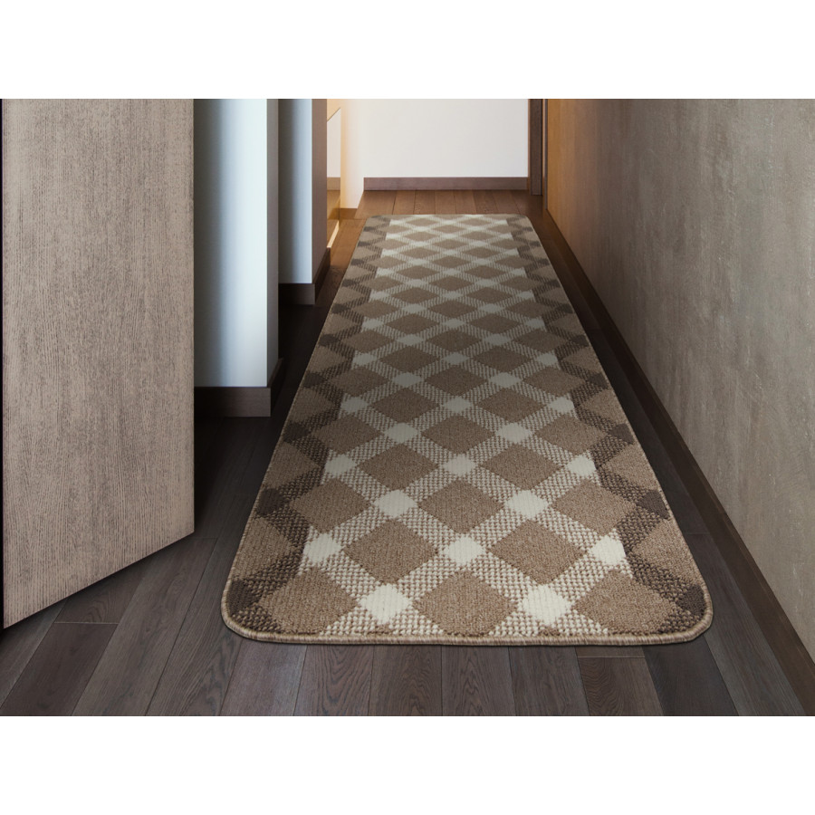 Διάδρομος στα μέτρα σας Αντιολισθητικό Υπόστρωμα (Φάρδος 0,80μ) Newhome Μάγκι (Maggie) Μόκα