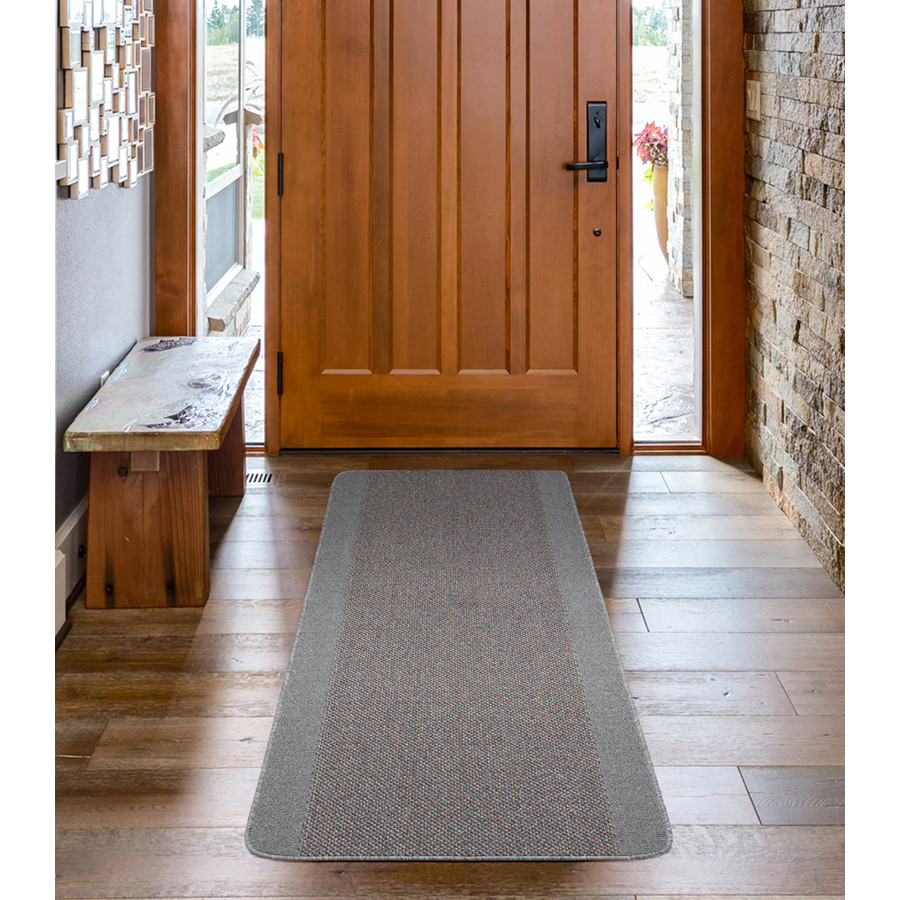 Διάδρομος στα μέτρα σας Αντιολισθητικό Υπόστρωμα (Φάρδος 0,80μ) Newhome Πόρτο (Porto) Ασημί