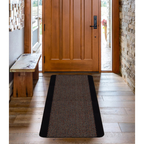 Διάδρομος στα μέτρα σας Αντιολισθητικό Υπόστρωμα (Φάρδος 0,80μ) Newhome Πόρτο (Porto) Μαύρο