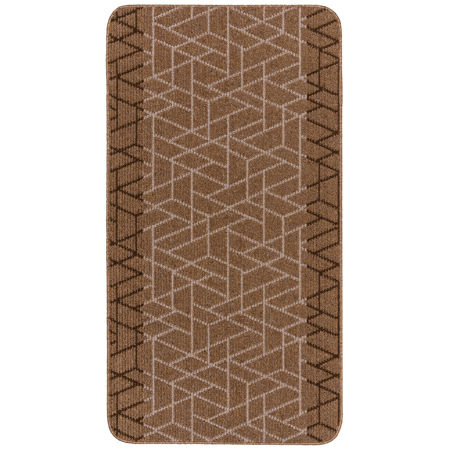 Διάδρομος στα μέτρα σας με Αντιολισθητικό Υπόστρωμα (Φάρδος 0,67μ) Newhome Πρίσμα (Prisma) Καστανό