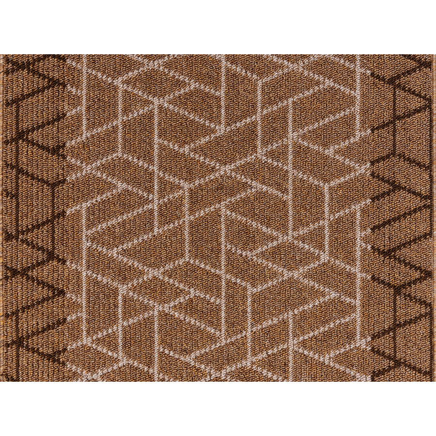 Διάδρομος στα μέτρα σας με Αντιολισθητικό Υπόστρωμα (Φάρδος 0,67μ) Newhome Πρίσμα (Prisma) Καστανό