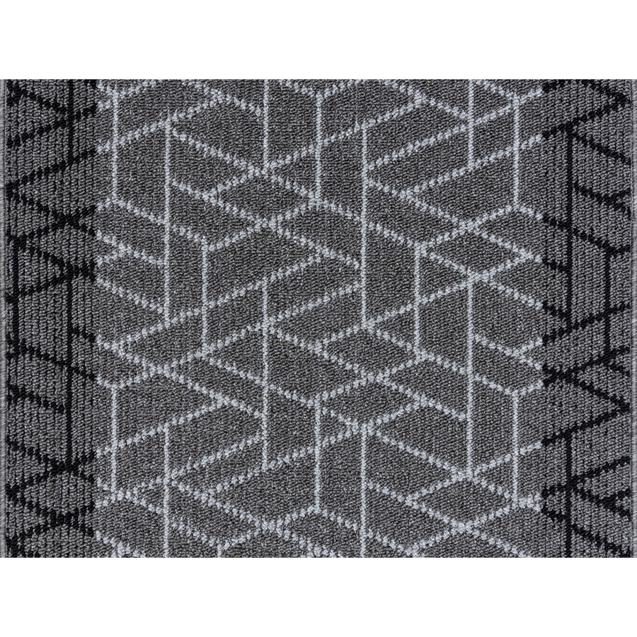 Διάδρομος στα μέτρα σας με Αντιολισθητικό Υπόστρωμα (Φάρδος 0,67μ) Newhome Πρίσμα (Prisma) Μολυβί