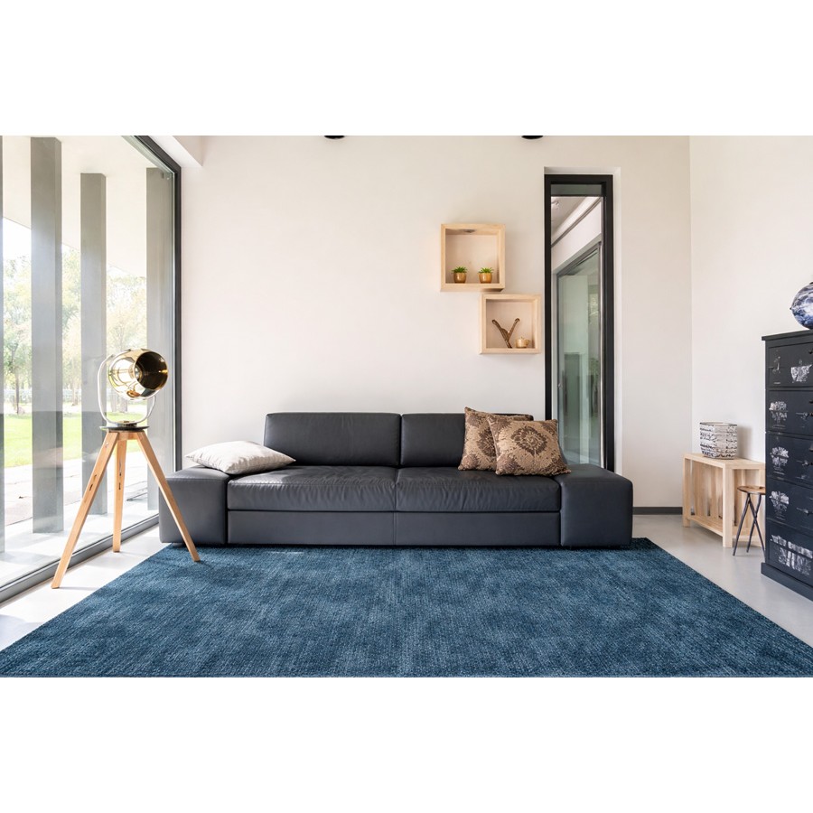 Μοκέτα στα Μέτρα σας με Αντιολισθητικό Υπόστρωμα Newhome Savoy (Σαβόι) 95 Azzuro