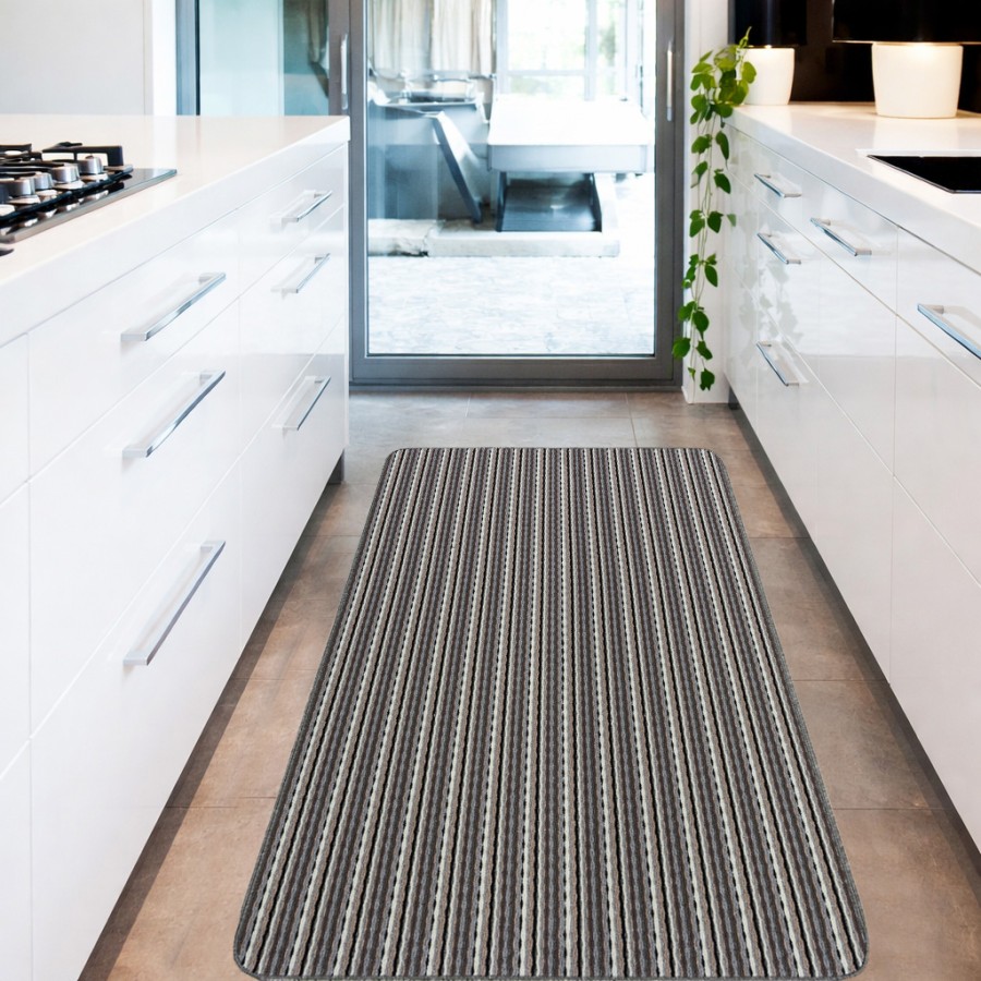 Διάδρομος στα μέτρα σας Αντιολισθητικό Υπόστρωμα(Φάρδος 0,67μ) Newhome Sikinos (Σίκινος) 77 Ασημί