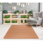 Μοκέτα (133x190) με Αντιολισθητικό Υπόστρωμα Newhome Stanford (Στάνφορντ) 01 Μπεζ - Καφέ