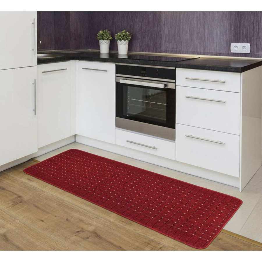 Διάδρομος στα μέτρα σας Αντιολισθητικό (Φάρδος 0,67μ) Newhome Stanford (Στάνφορντ) 05 Κόκκινο