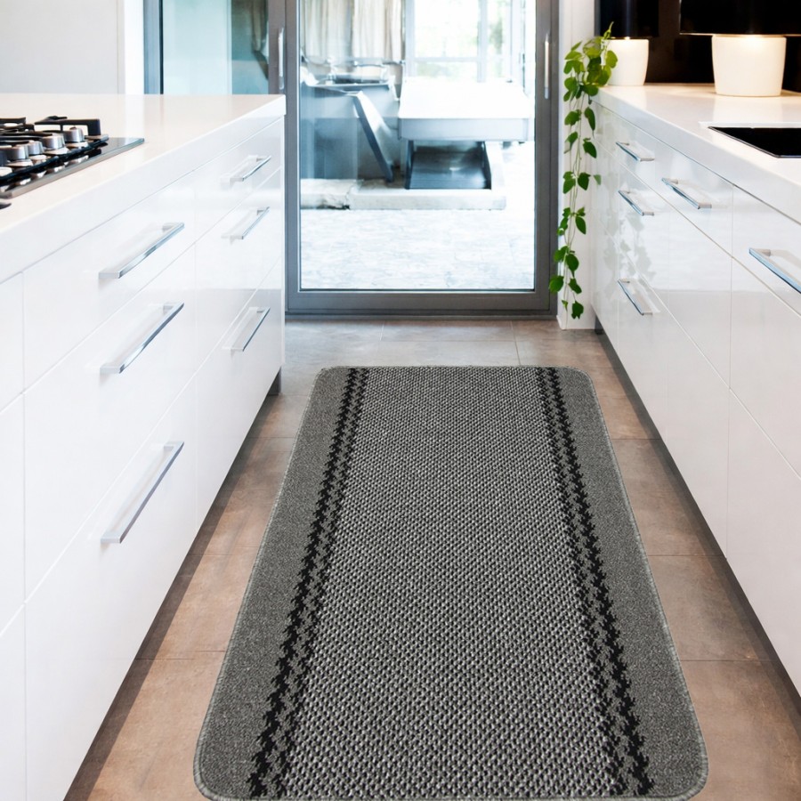 Διάδρομος στα μέτρα σας με Αντιολισθητικό Υπόστρωμα (Φάρδος 0,80μ) Newhome Vienna (Βιέννα) 34 Γκρι