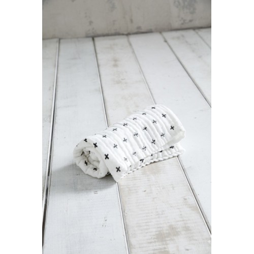 Κουβέρτα Βρεφική-Μπεμπέ Κούνιας (110x140) Βαμβακερή Nima Hush