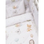 Σετ Σεντόνια Βρεφικά-Μπεμπέ Κούνιας (120x170) Βαμβακερά Nima Jouer