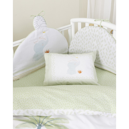 Σετ Σεντόνια Βρεφικά-Μπεμπέ Κούνιας (120x170) με Λάστιχο Βαμβακερά Nima Nature's Kiss