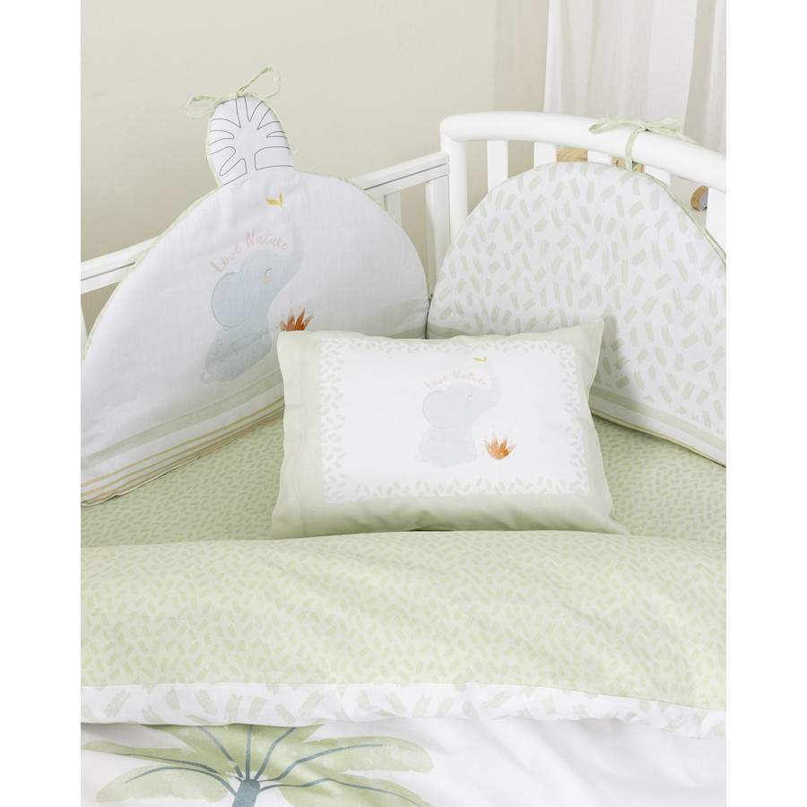 Σετ Σεντόνια Βρεφικά-Μπεμπέ Κούνιας (120x170) Βαμβακερά Nima Nature's Kiss
