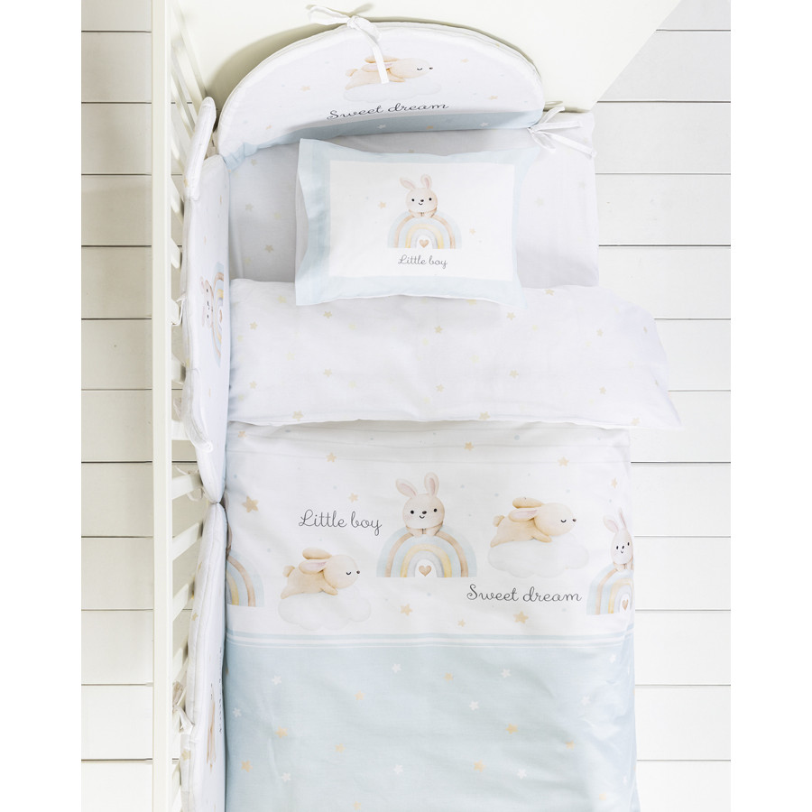 Σετ Σεντόνια Βρεφικά-Μπεμπέ Κούνιας (120x170) Βαμβακερά Nima Petit Bebe