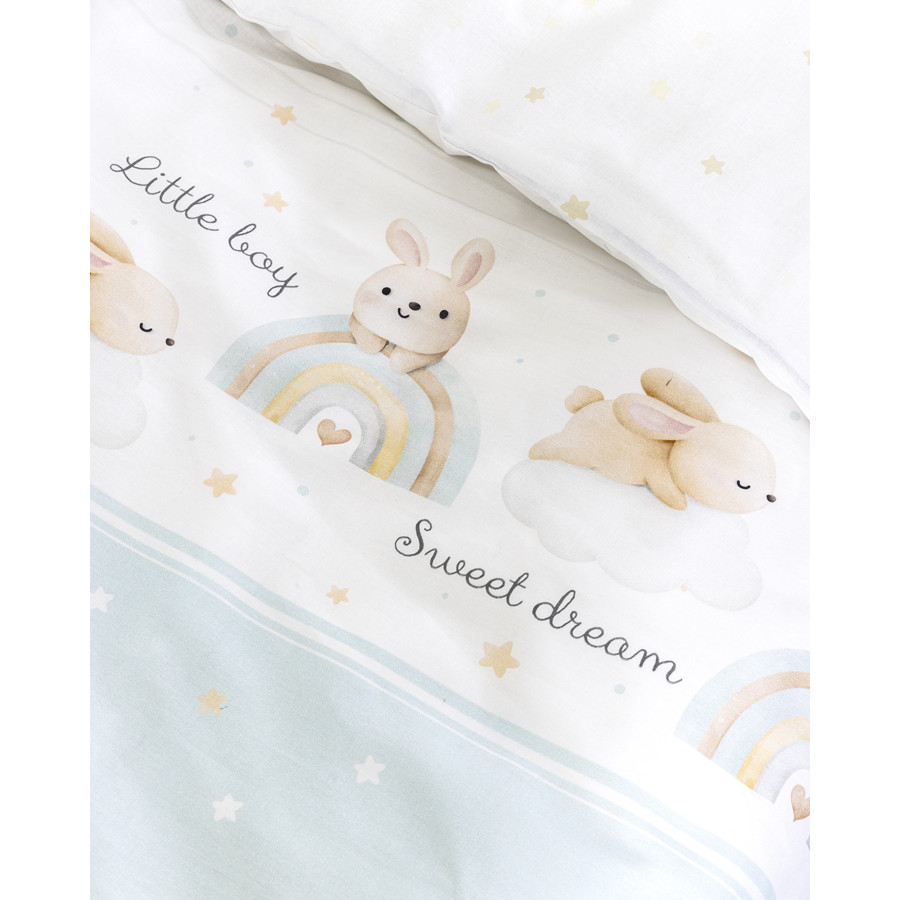 Σετ Σεντόνια Βρεφικά-Μπεμπέ Κούνιας (120x170) Βαμβακερά Nima Petit Bebe