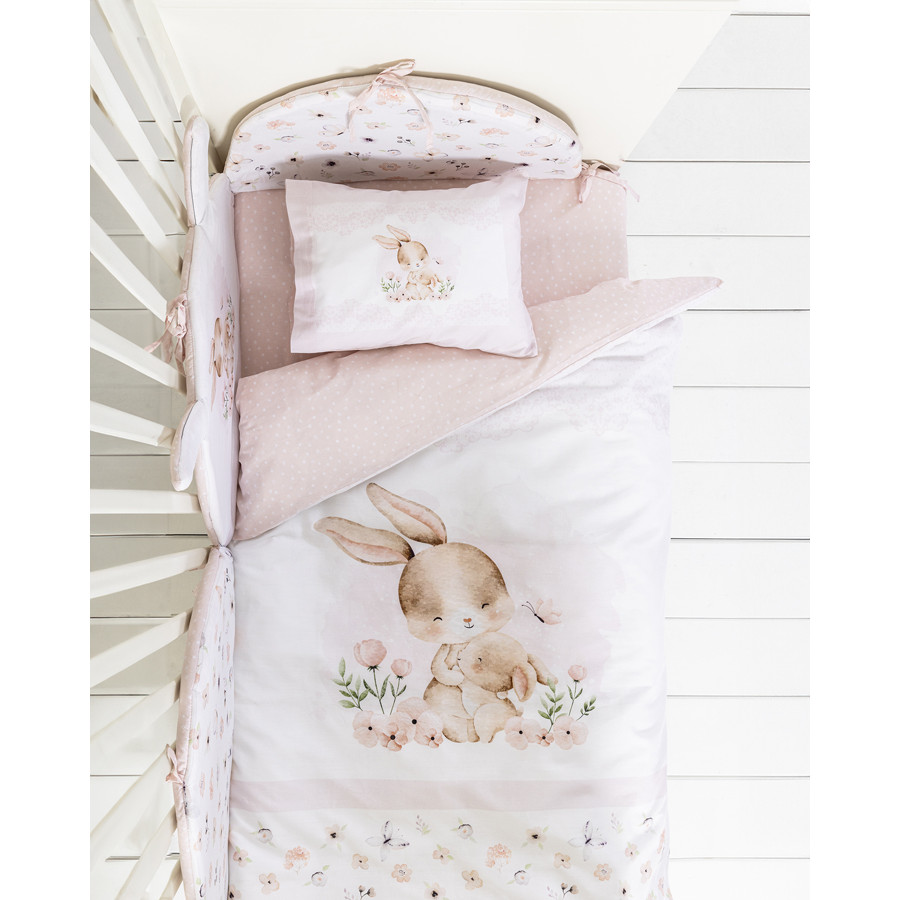 Σετ Σεντόνια Βρεφικά-Μπεμπέ Κούνιας (120x170) Βαμβακερά Nima Sweet Baby