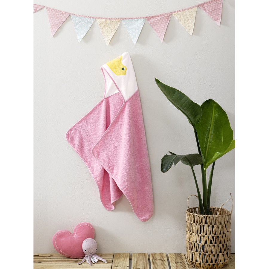 Κάπα Παιδική Με Κουκούλα (70x120) Βαμβακερή Nima Princess