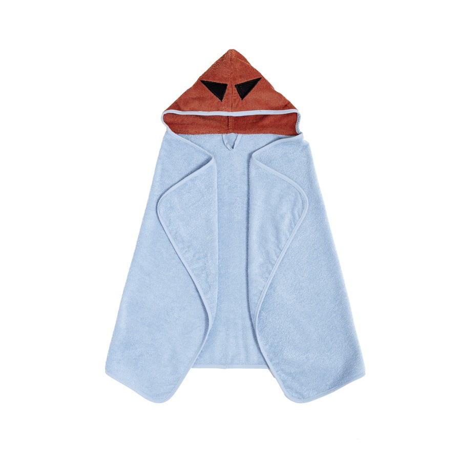 Κάπα Παιδική Με Κουκούλα (70x120) Βαμβακερή Nima Superhero
