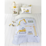 Κουβερλί Ημίδιπλο Παιδικό (180x220) Microfiber Nima Big Truck