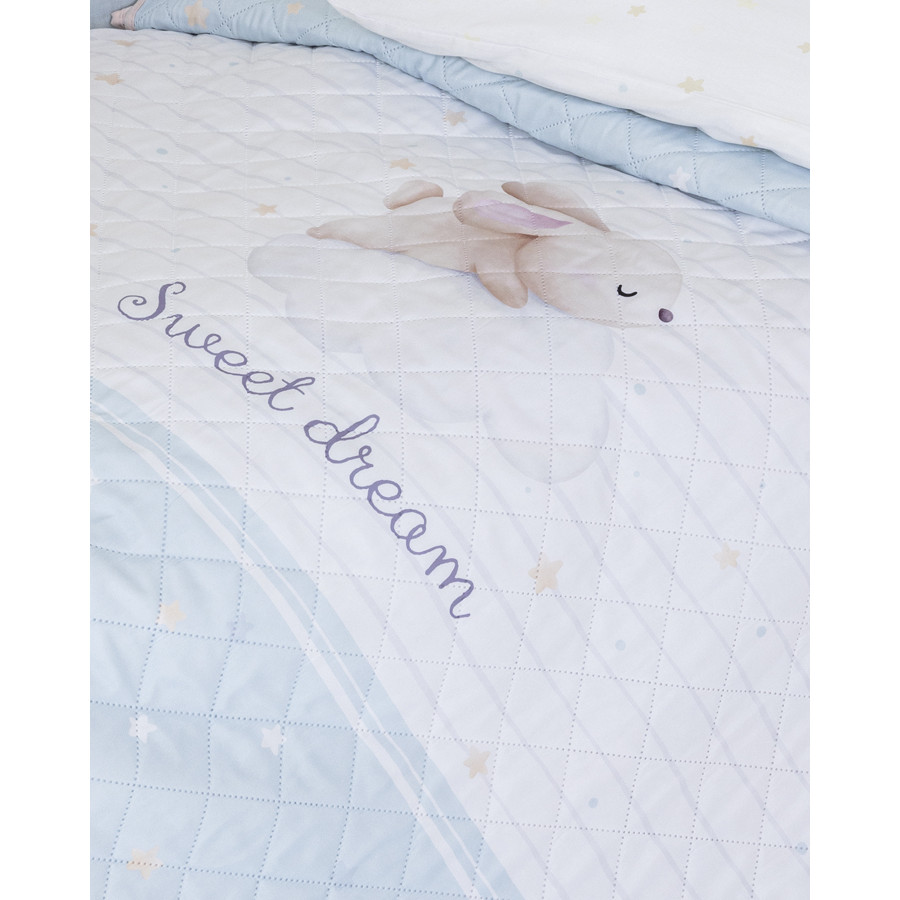 Κουβερλί Βρεφικό-Μπεμπέ Κούνιας (120x170) Μικροίνες Nima Bobo