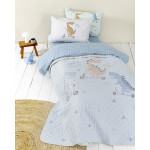 Κουβερλί Ημίδιπλο Παιδικό (180x220) Microfiber Nima Let's Play