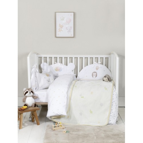 Κουβέρτα Βρεφική-Μπεμπέ Κούνιας (110x140) Βελουτέ Nima Jouer