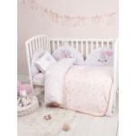 Κουβέρτα Βρεφική-Μπεμπέ Λίκνου-Αγκαλιάς (80x110) Βελουτέ Nima Luni Uni