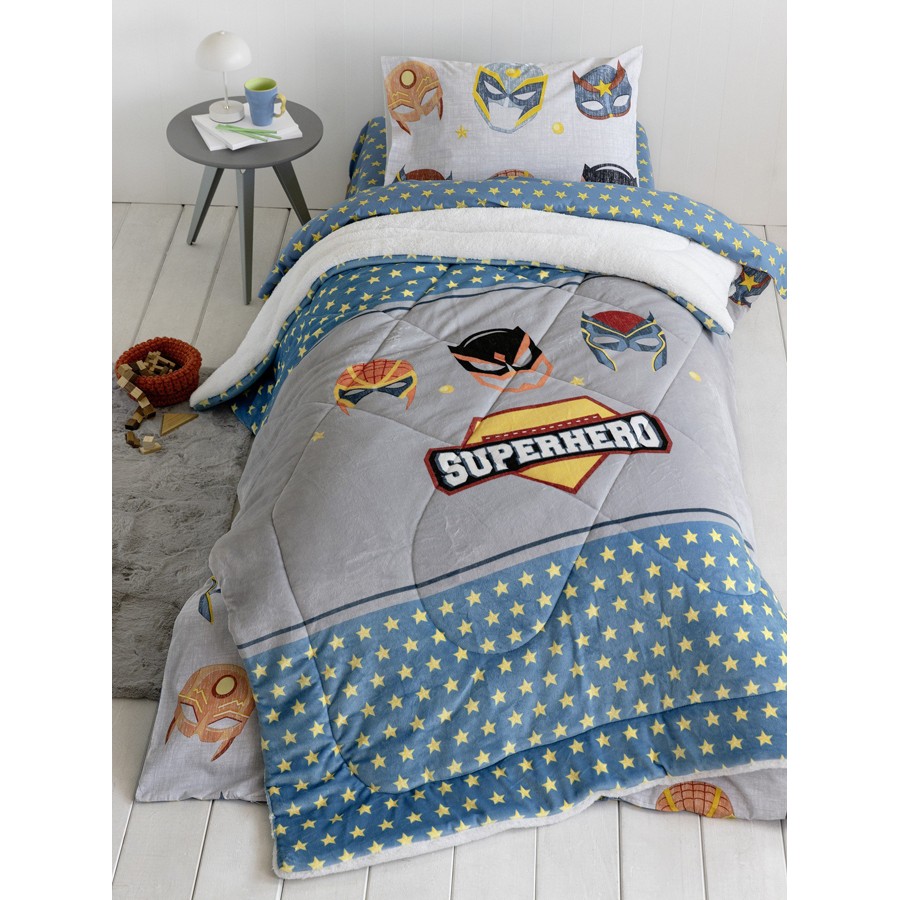 Κουβερτοπάπλωμα Μονό (160x220) Παιδικό Nima Superheroes Κουβερτοπάπλωμα Μονό (160x220) Παιδικό Nima Superheroes