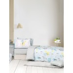 Σετ Σεντόνια Μονά Παιδικά (170x255) Βαμβακερά Nima Lancelot