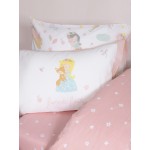 Σετ Μαξιλαροθήκες Παιδικές (52x72) Βαμβακερές Nima Forest Fairy