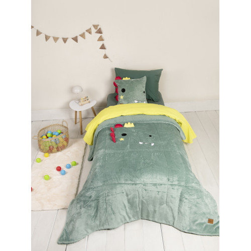 Κουβερτοπάπλωμα Μονό (160x220) Παιδικό Nima Crocodino