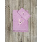 Σετ Πετσέτες 2 τεμαχίων (Χειρός|Λουτρού) Βαμβακερές Nima Bettina