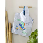 Παιδικό πόντσο θαλάσσης (No 5-8) με κουκούλα Nima Surf