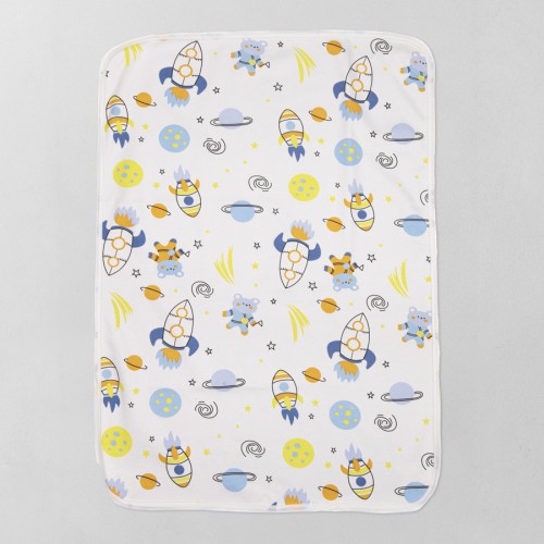 Σελτεδάκι (55x75) Βαμβακερό με Αδιάβροχη Επένδυση Nima Bublo