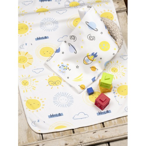 Σετ Σελτεδάκια 2 τεμαχίων (55x75) Βαμβακερά με Αδιάβροχη Επένδυση Nima Hugo