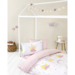 Σετ Σεντόνια Μονά Παιδικά (170x255) Βαμβακερά Nima Fairy Lelly